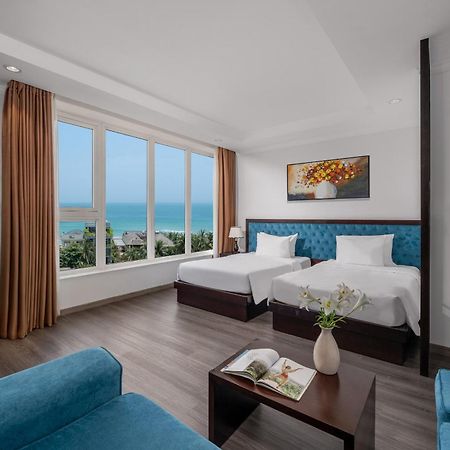 Bluesun Danang Beach Hotel Bagian luar foto
