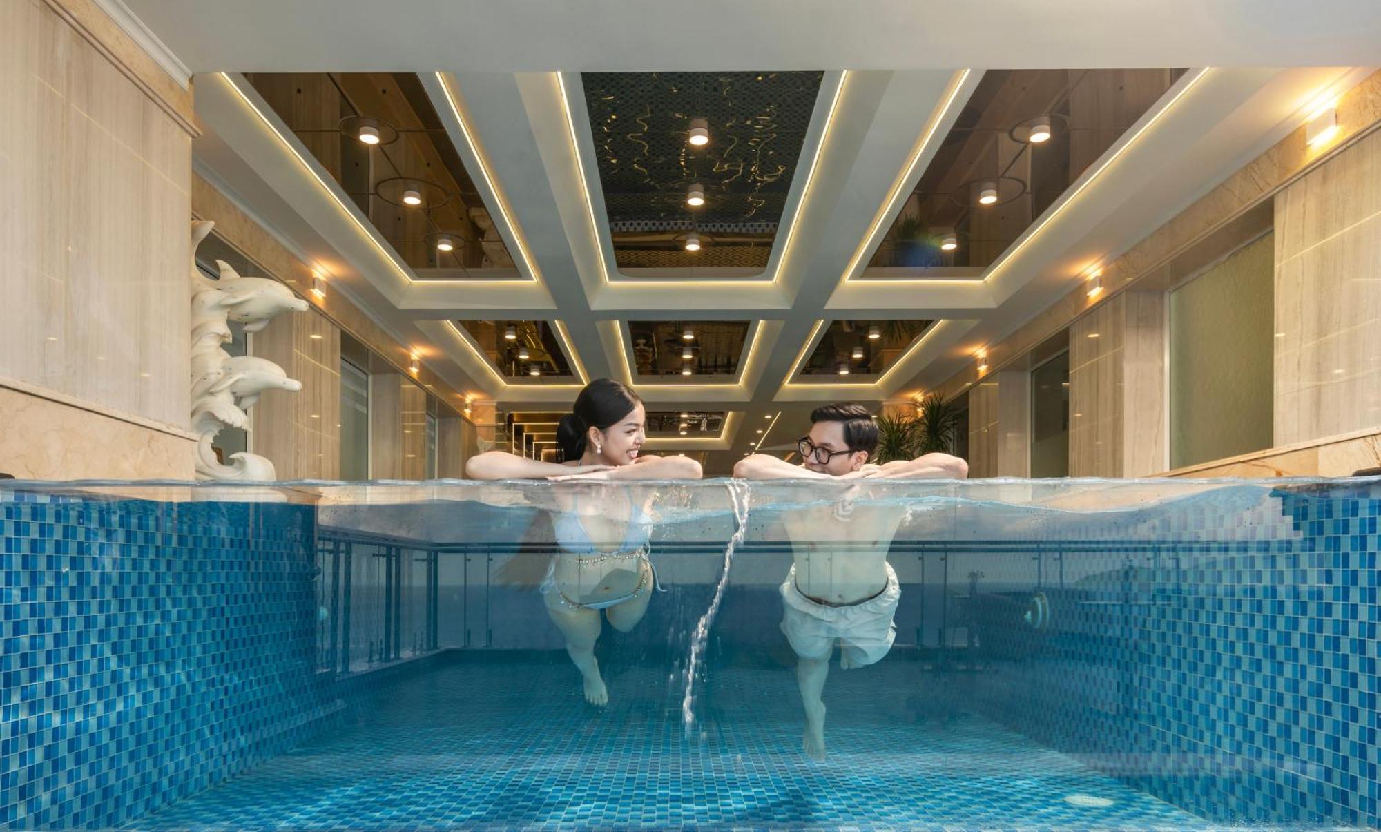 Bluesun Danang Beach Hotel Bagian luar foto