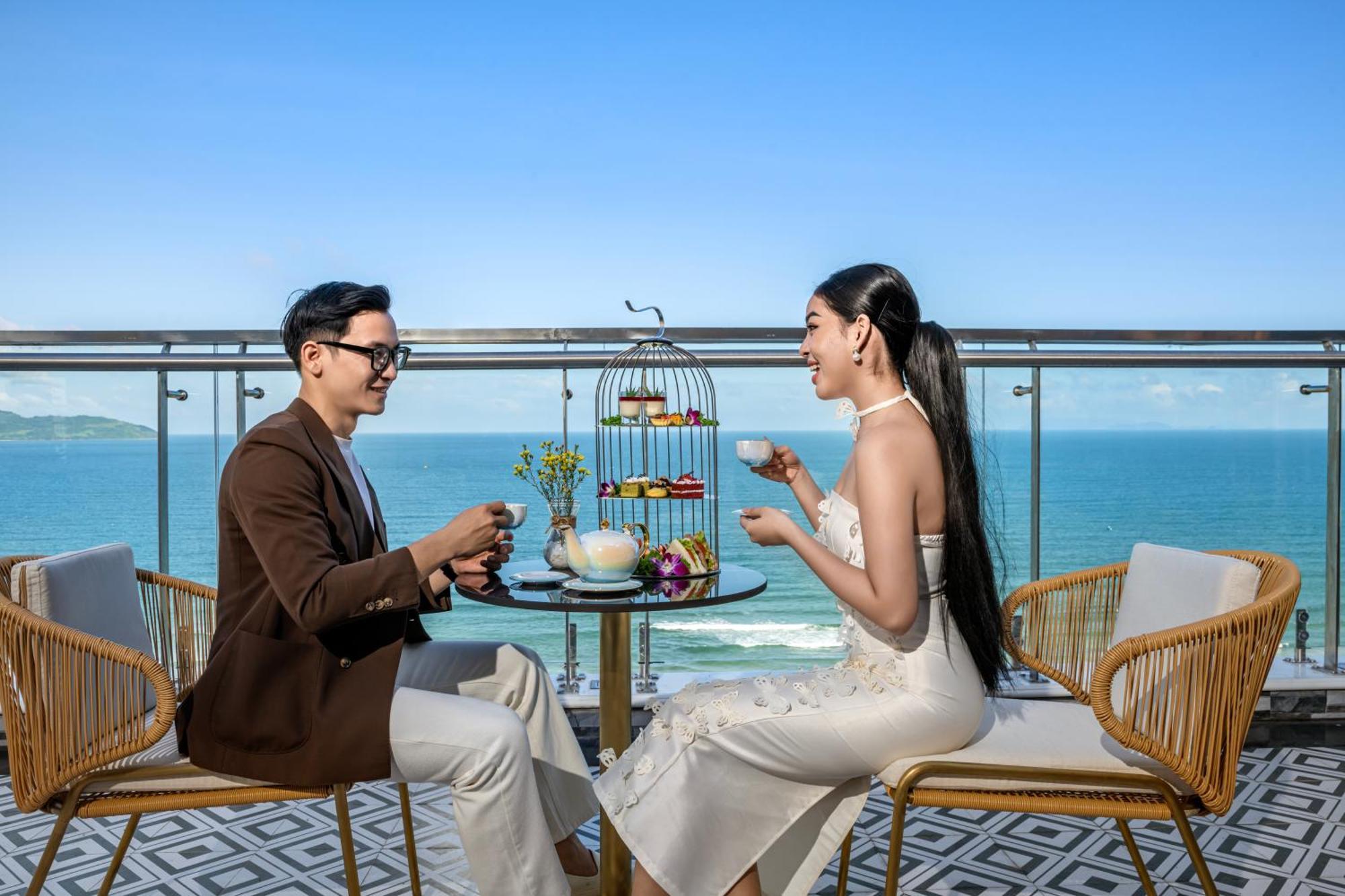 Bluesun Danang Beach Hotel Bagian luar foto