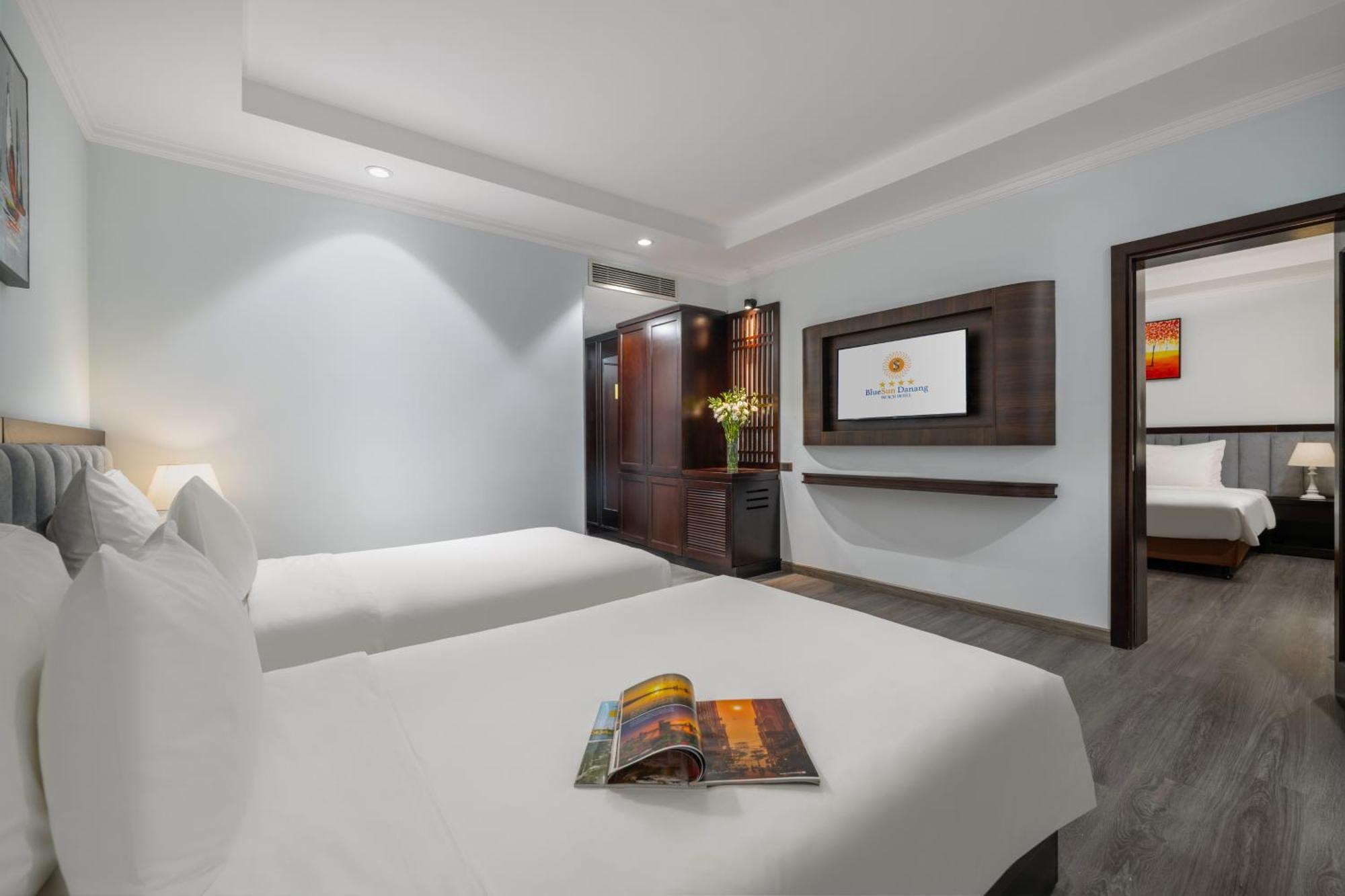Bluesun Danang Beach Hotel Bagian luar foto