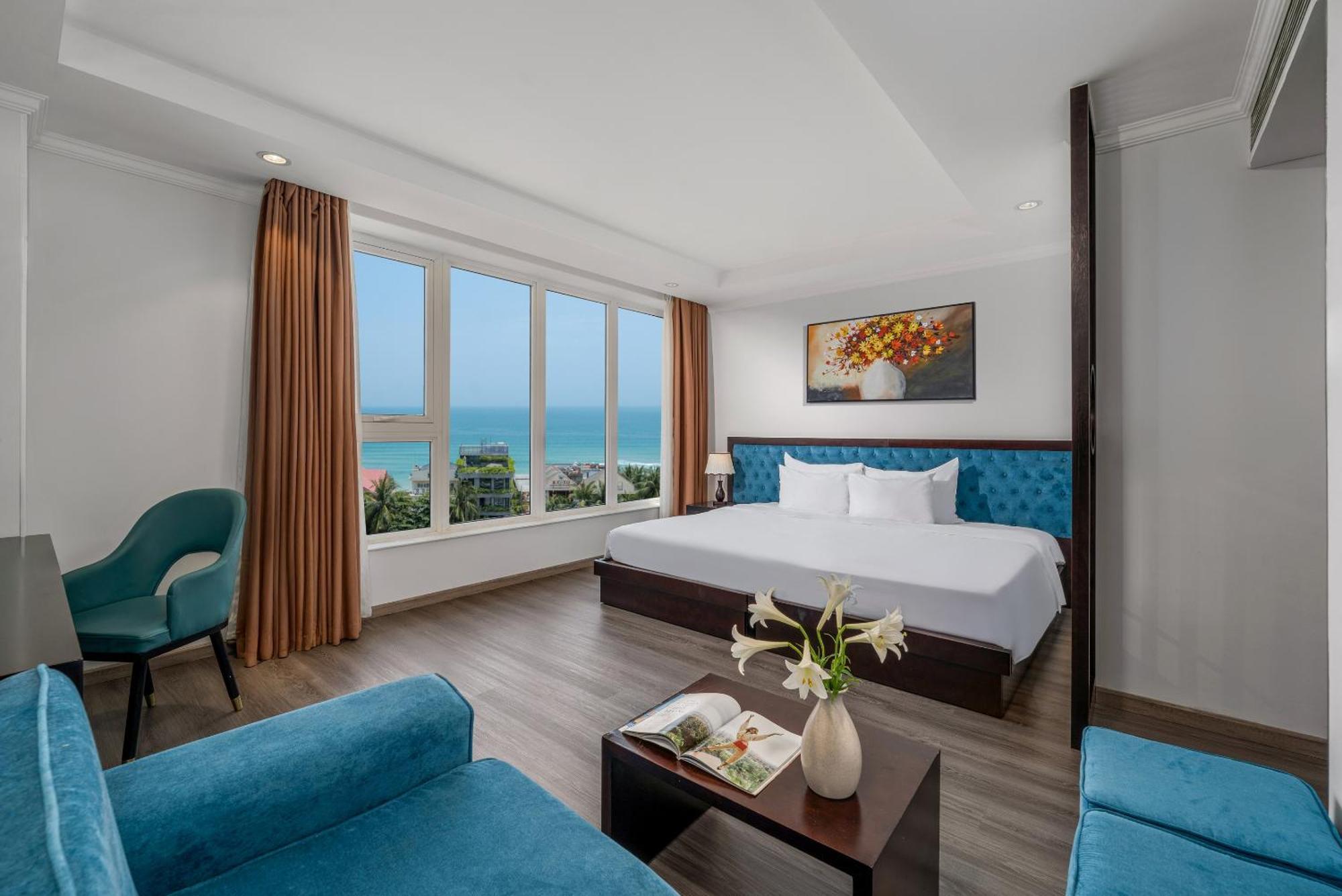 Bluesun Danang Beach Hotel Bagian luar foto